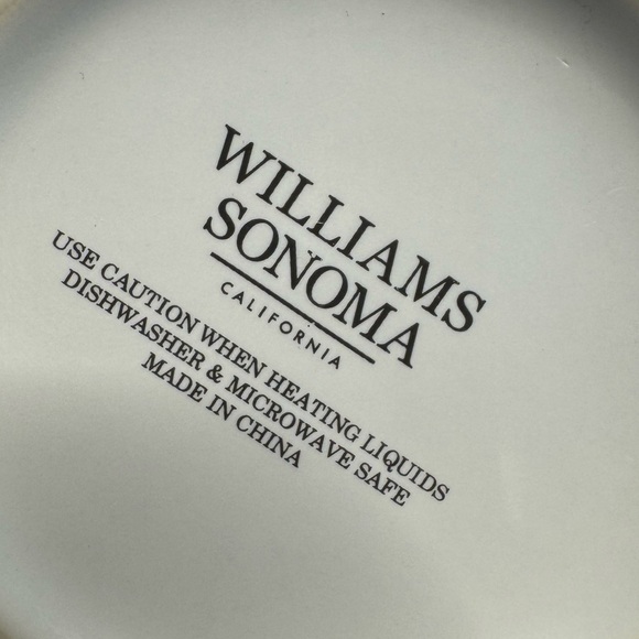 Williams Sonoma Cream Zodiac Mug Virgo - Picture 4 of 4